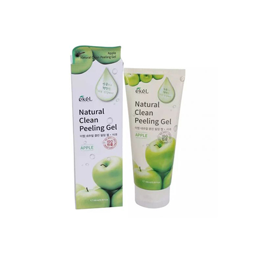 Clean peeling gel. Kr/e`Kel пилинг-скатка д/лица Apple natural clean (яблоко), 180мл.